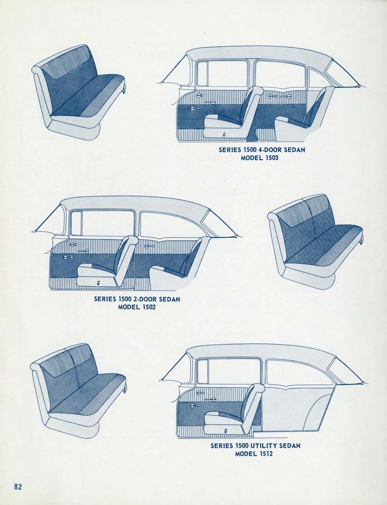 1956 Chevrolet Engineering Features Brochure Page 74